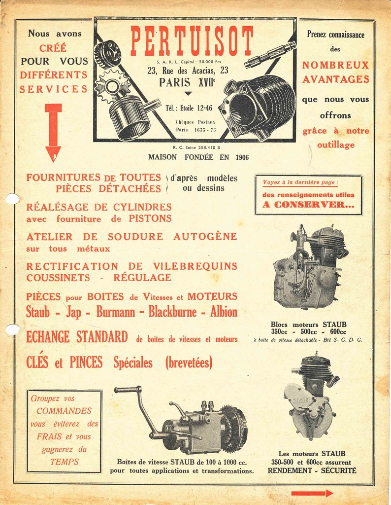 catalogue Pertuisot Staub