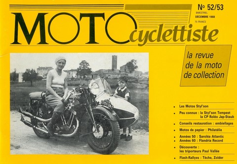 Stylson motocyclettiste 52/53