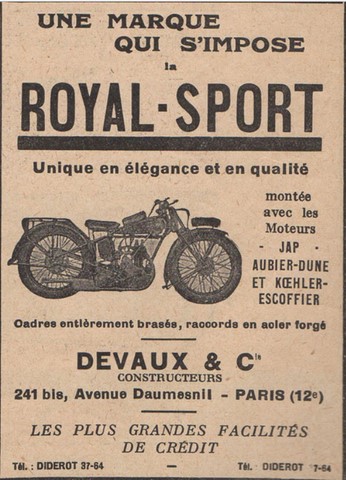 moto Royal Sport
