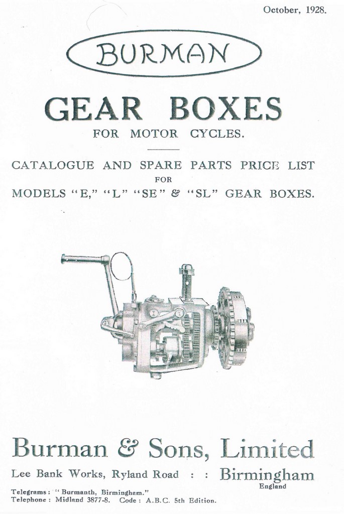 burman gearboxes spare parts